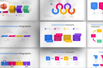 Creative Process PowerPoint Infographic Template